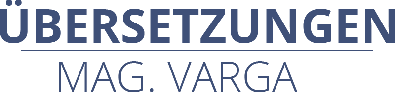 Logo Übersetzungen Mag. Varga